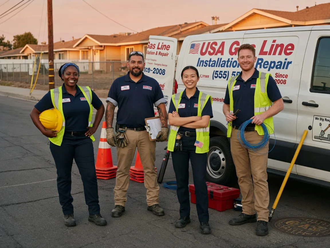 Gas Line Installation company in New Hill, NC
